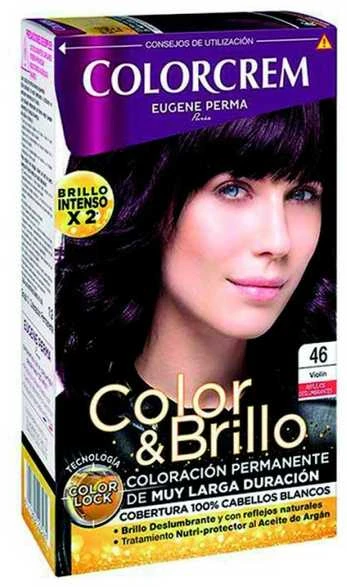 Eugene Perma Color & Shine plaukų dažai, atspalvis: 46 Violin, 60 ml
