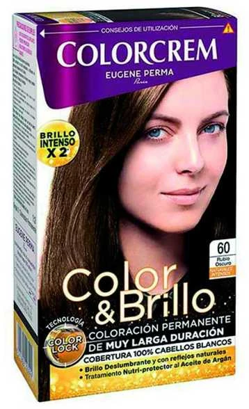 Eugene Perma Hair Dye Colorcrem plaukų dažai, atspalvis: 60 Dark Skirtas šviesiems plaukams