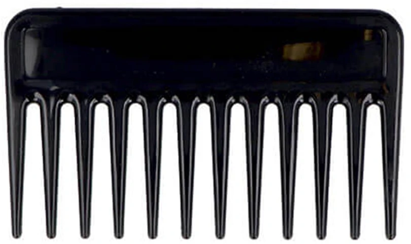 Eurostil Barbero Peine Ahuecador Negro Negro 1un
