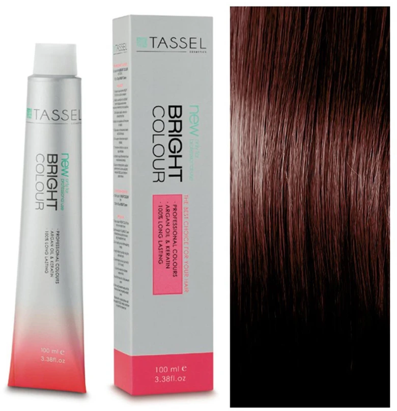 Eurostil Bright Colour Tinte 6,54 Rubio Oscuro Caoba Cobrizo 1un