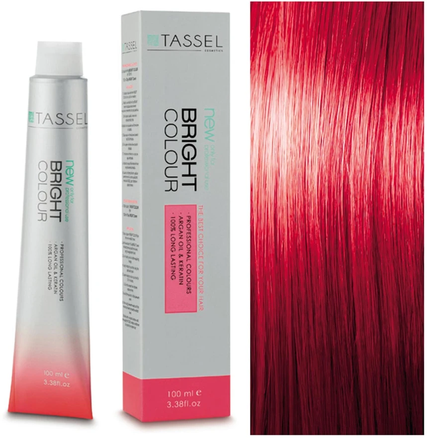 Eurostil Bright Colour Tinte N7,62 Rubio Medio Rojo Cereza 1un