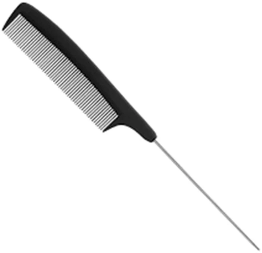 Eurostil Carbon Peine Profesional Pua De Metal 1un