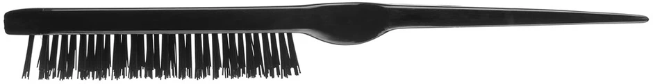 Eurostil Crepar plokščias šepetys Nylon Spike Juodas Juodas
