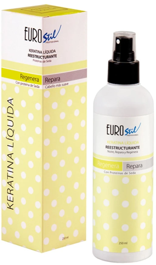 Eurostil Tassel Scented Liquid Keratin skystas keratino purškalas 250ml
