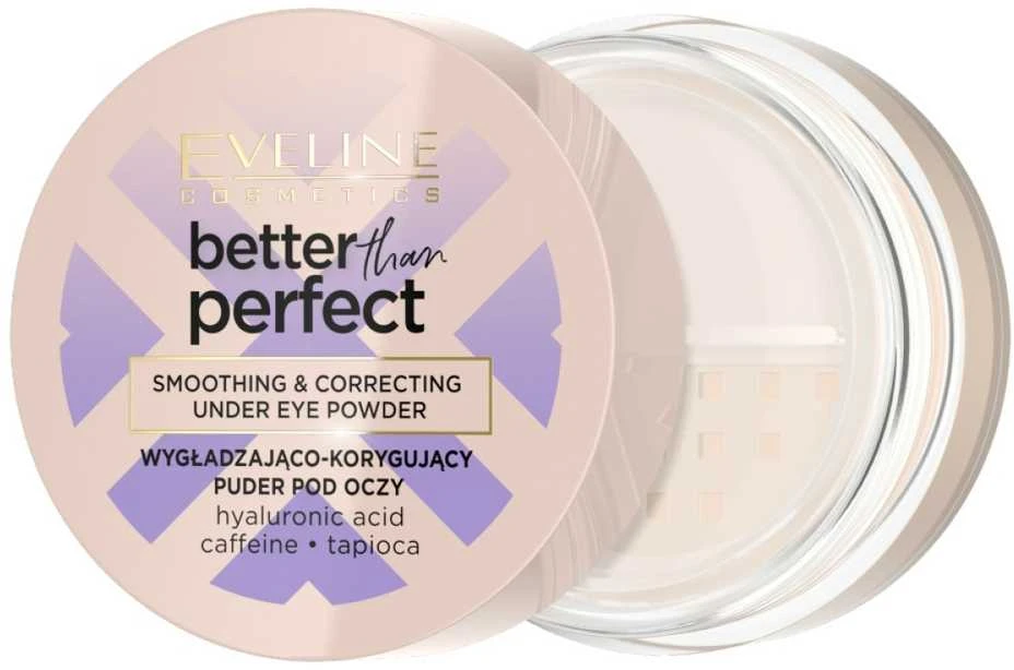 „Eveline Cosmetics“ universali pudra „Better Than Perfect Smoothing & Correcting“ paakių pudra, 4 g