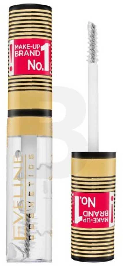 Eveline Cosmetics Eveline Brow & Go! Eyebrow Blakstienų tušas Transparent 6 ml