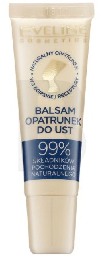 Eveline Cosmetics Eveline Egyptian Miracle regeneruojantis ir raminantis Lūpų balzamas-kompresas, 12 ml