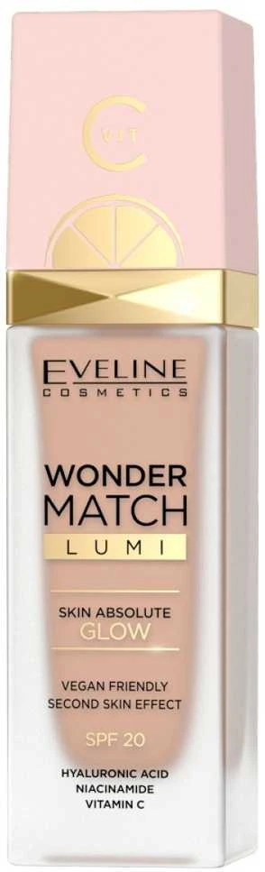 Eveline Cosmetics Wonder Match Lumi 20 Nude, 30 ml