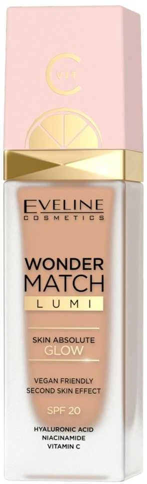 Eveline Cosmetics Wonder Match Lumi 25 Sand rusvai gelsvas, 30 ml