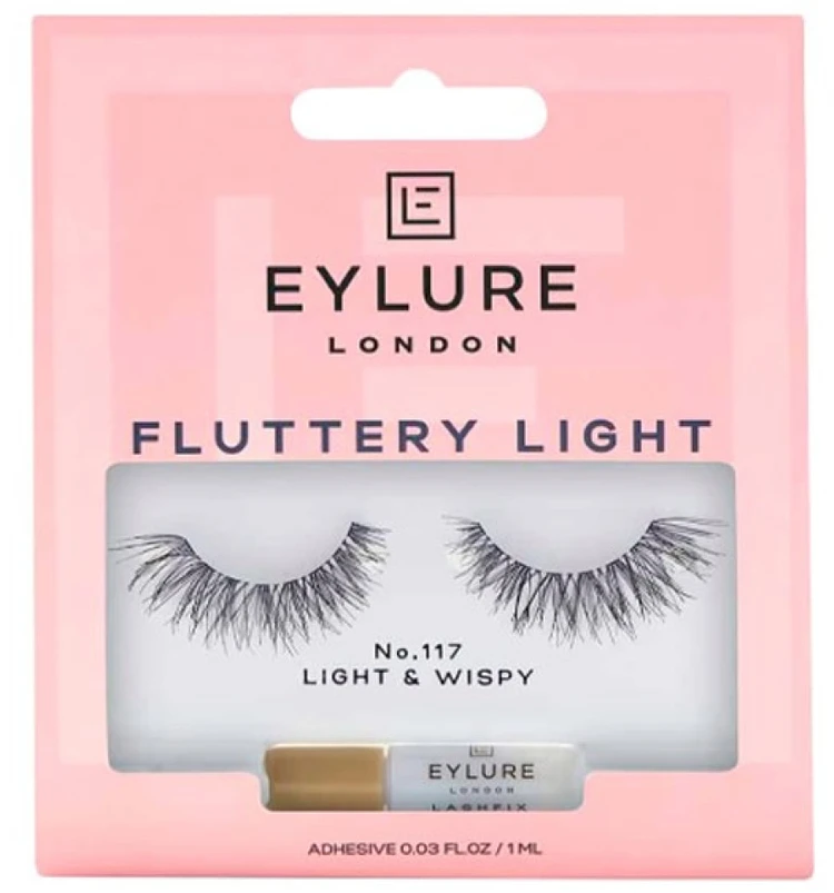 "Eylure Fluttery Light Lashes" Klijuojamos blakstienos 117