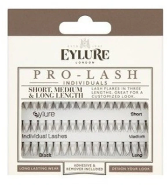 "Eylure Pro-Lash Individuals" klijuojamos blakstienos S/M/L