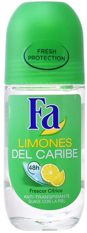 Fa Lemons Of Caribbean rutulinis dezodorantas 50 ml