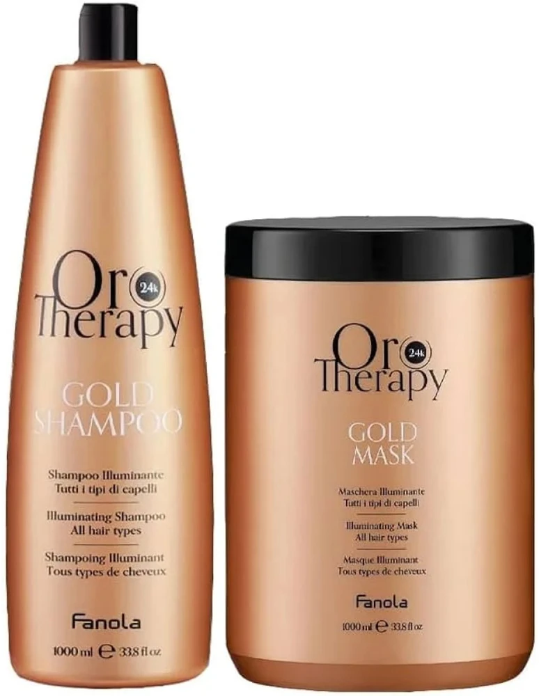 Fanola Oro Therapy Gold Šampūnas, 300 ml