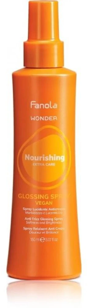 Fanola Wonder maitininantis Extra Care Glossing Purškiklis spindesio suteikiantis purškiklis plaukams, 150 ml