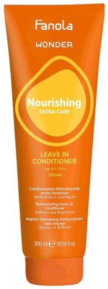 Fanola Wonder maitininantis Extra Care Leave In Conditioner maitinantis nenuplaunamas kondicionierius, 300 ml