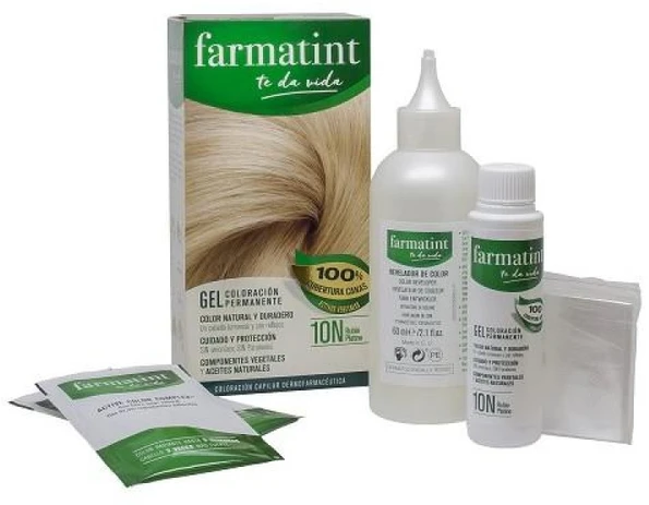 Farmatint 10n Rubio Platino plaukų dažai 135ml