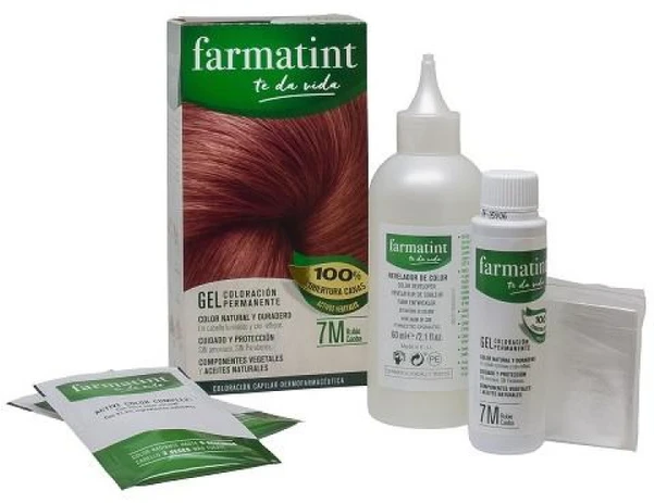 Farmatint 7m Raudonmedžio blondinė plaukų dažai 135ml