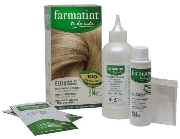"Farmatint 9n Medaus blondinė"plaukų dažai 150ml