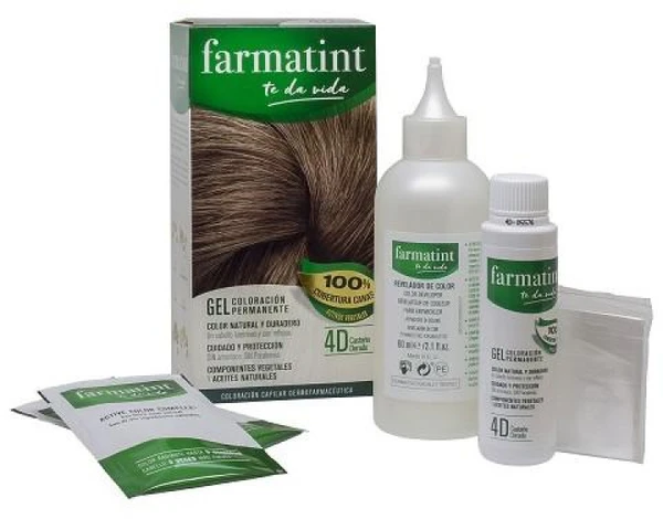"Farmatint Classic 4d Golden Brown" plaukų dažai 135ml