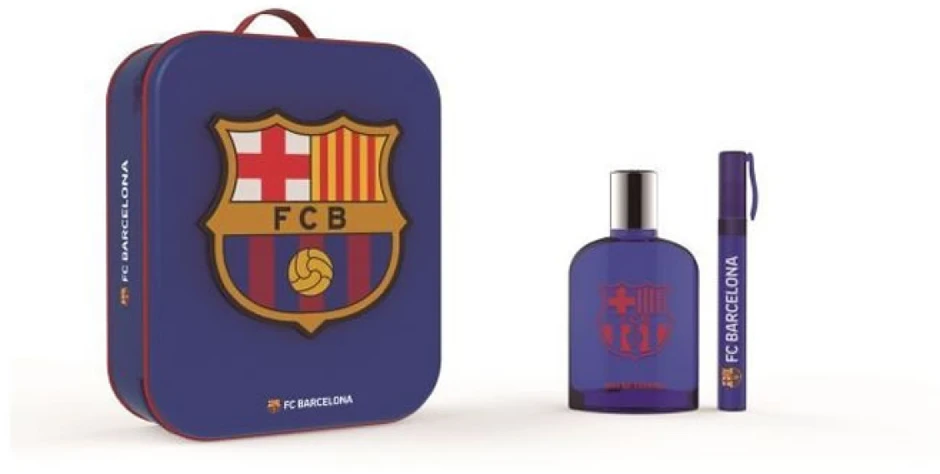 "FC Barcelona" tualetinis vanduo 100 ml, 3 dalių rinkinys