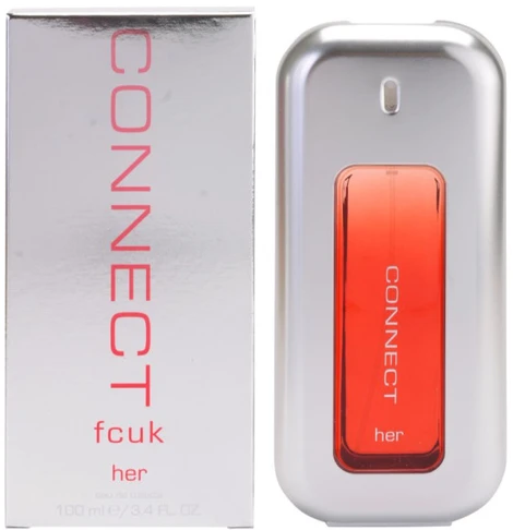 Fcuk Connect Her EDT tualetinis vanduo moterims, 100 ml