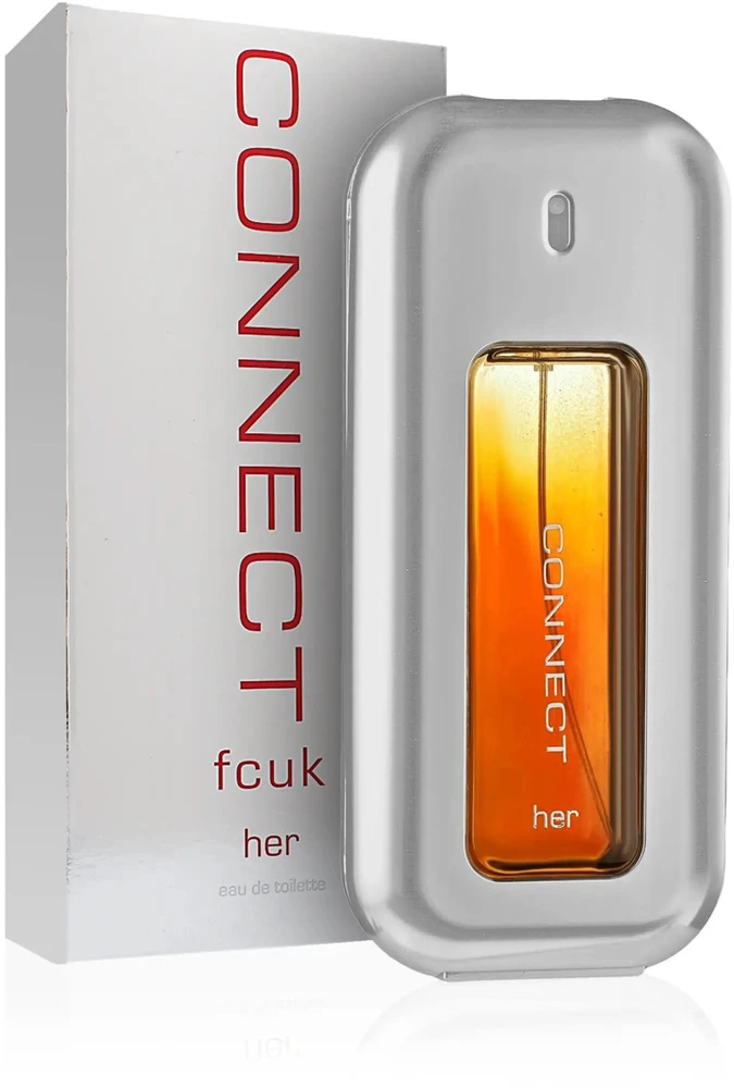 Fcuk Connect Her EDT tualetinis vanduo moterims, 100 ml