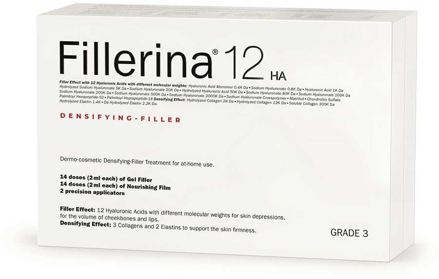 Fillerina Filler Treatment Level 3 12HA (Filler Treatment) 2 x, 30 ml