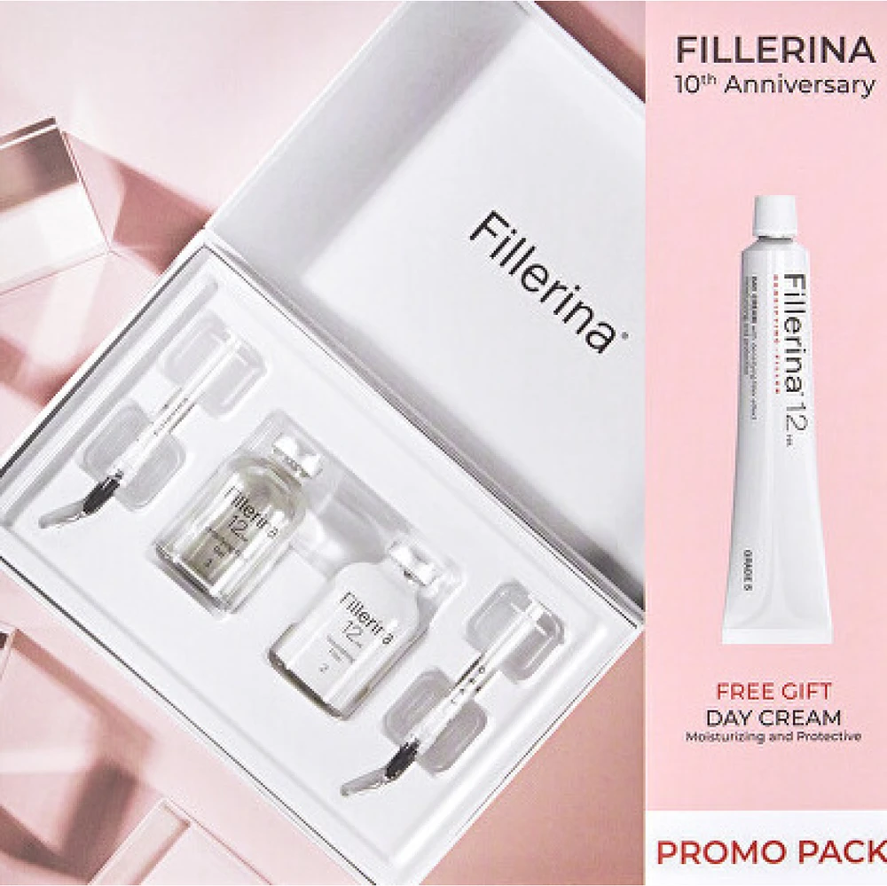 Fillerina Gift rinkinys odos priežiūrai su užpildymo efektu 12HA 5 lygis