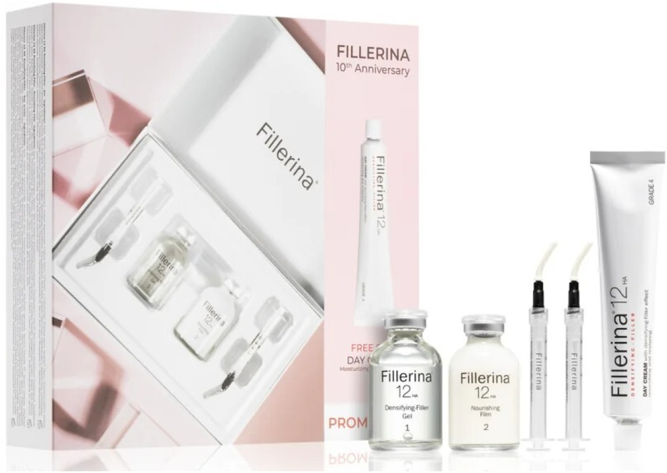 Fillerina Gift rinkinys odos priežiūrai su užpildymo efektu 12HA 4 lygis