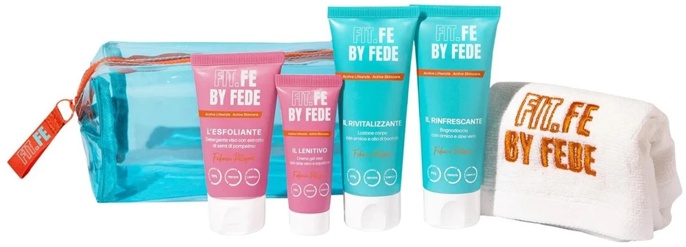 Fit.Fe by Fede Recharge & Go kelioninis veido ir kūno priežiūros priemonių rinkinys