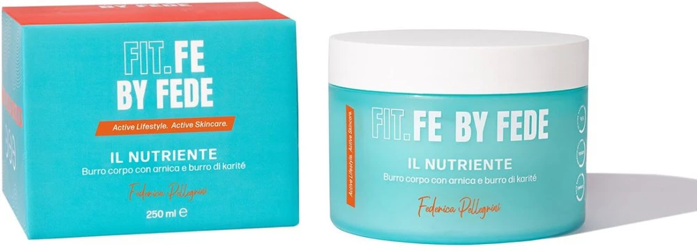 Fit.Fe by Fede The Nourisher Body Butter maitinantis kūno sviestas, 250 ml