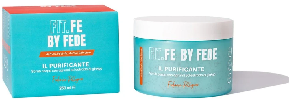 Fit.Fe by Fede The Purifying Body Scrub valomasis kūno šveitiklis, 250 ml