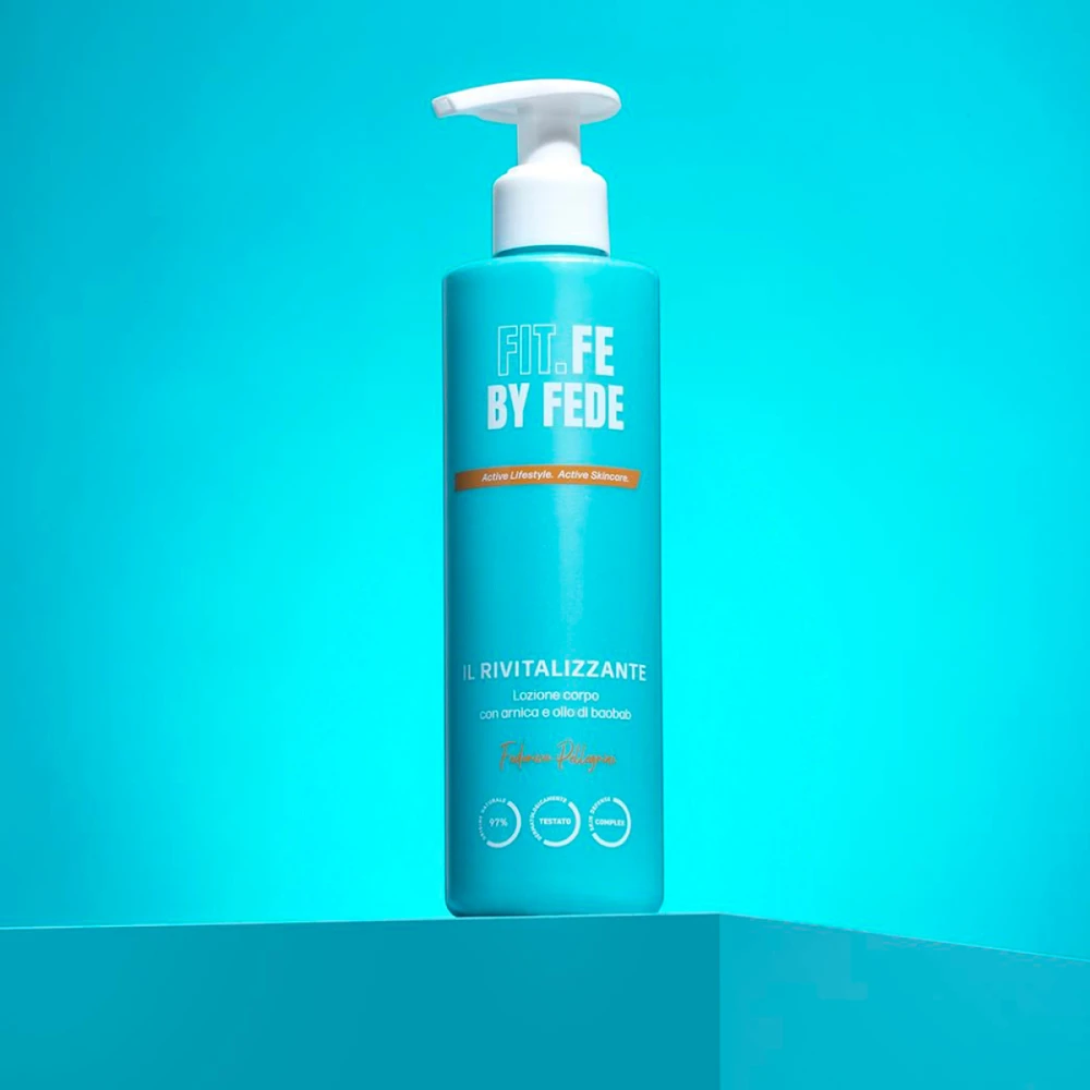 Fit.Fe by Fede The Reviver Losjonas kūnui With Arnica kūno losjonas su arnika, 250 ml