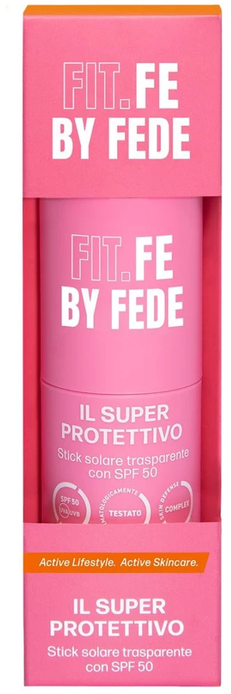 Fit.Fe by Fede The Shielder Transparent Sunscreen Stick SPF 50 apsauginis pieštukas nuo saulės, 7 g