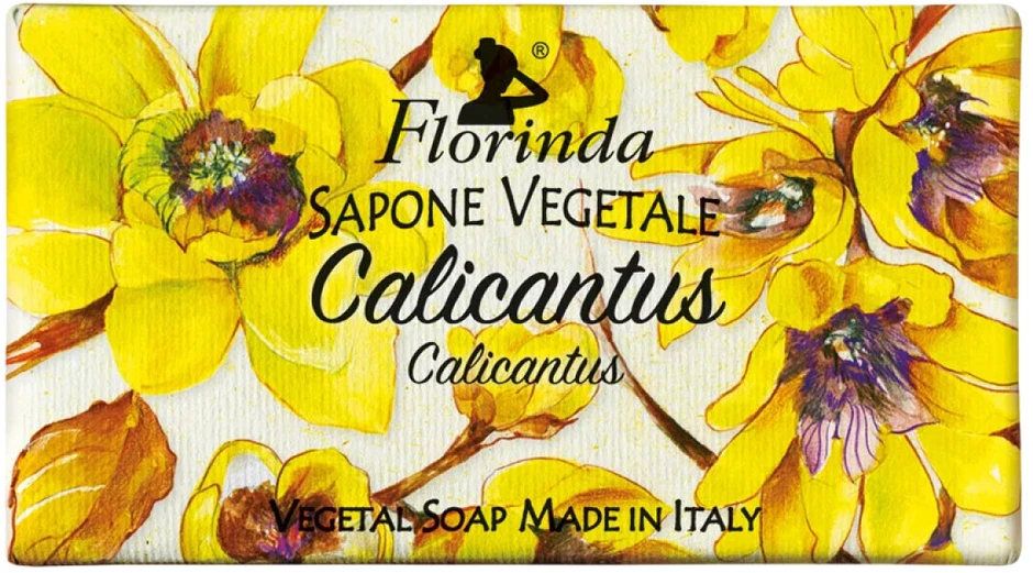 Florinda Calicantus veganiškas drėkinantis kvapus muilas kūnui, 100 g