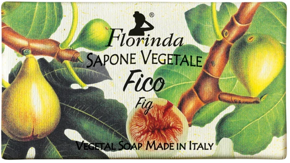Florinda Fig veganiškas valomasis muilas kūnui, 100 g
