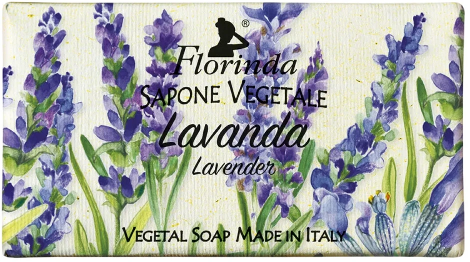 La Dispensa Florinda muilas augalinis, rankų darbo, parfumuotas, Levandos aromato, 100 g
