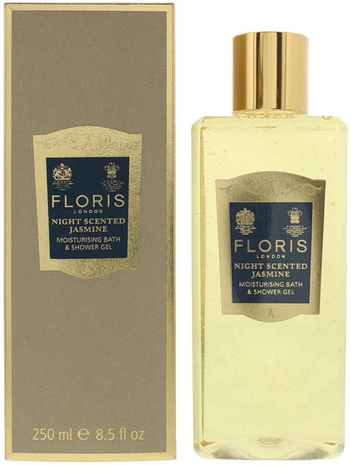 Floris of London Night Scented Jasmine valomasis dušo želė visų tipų odai, 250 ml