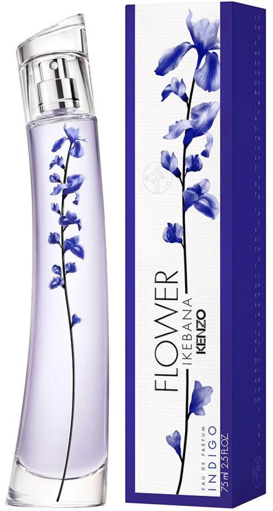 Flower By Kenzo Ikebana Indigo EDP parfumuotas vanduo moterims, 75 ml