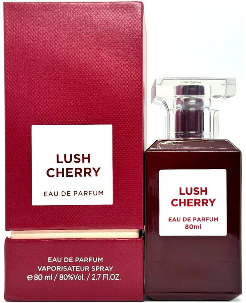 Fragrance World Lush Cherry EDP parfumuotas vanduo unisex, 80 ml