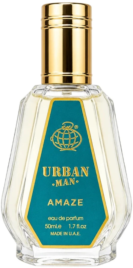 Fragrance World Urban Man Amaze EDP parfumuotas vanduo vyrams, 50 ml