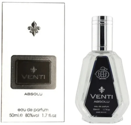 Fragrance World Venti Absolu EDP parfumuotas vanduo vyrams, 50 ml