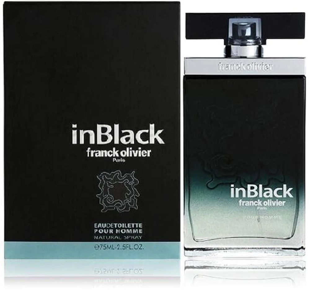 Franck Olivier In Juodas for Men EDT tualetinis vanduo vyrams, 50 ml