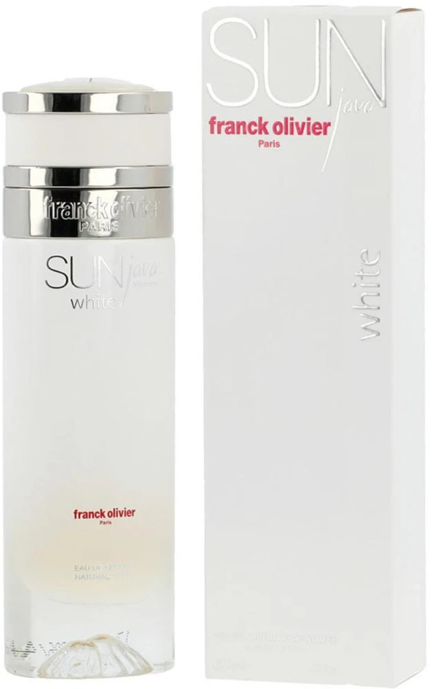 Franck Olivier Sun Java Baltas EDP parfumuotas vanduo moterims, 75 ml