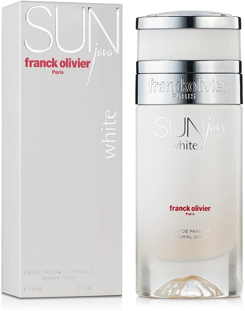 Franck Olivier Sun Java Baltas EDP parfumuotas vanduo moterims, 50 ml
