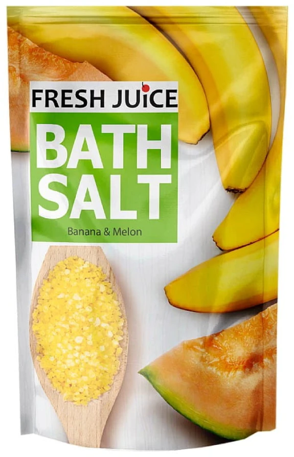 Fresh Juice Banana & Melon Bath Salt, 500g