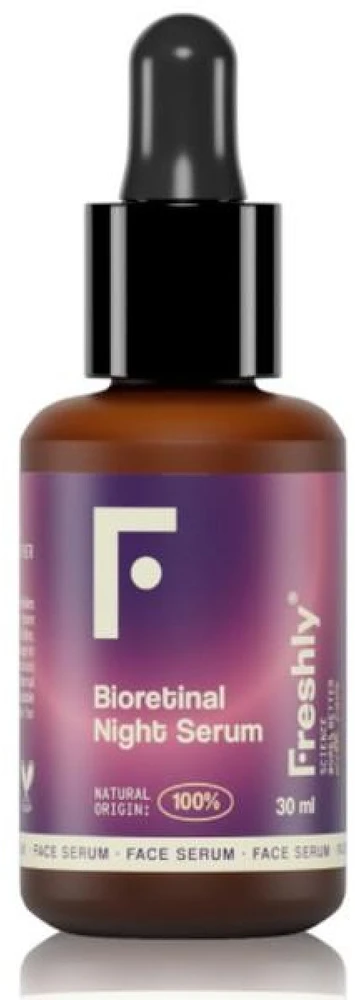 Freshly Cosmetics Bioretinal Night Serum naktinis veido serumas, 30 ml