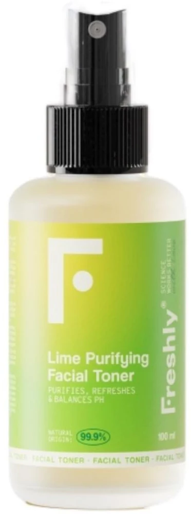 Freshly Cosmetics Lime Purifying Facial Toneris valomasis veido tonikas, 100 ml