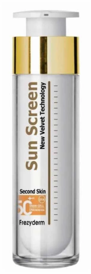 "Frezyderm" apsauginis kremas nuo saulės "Velvet Face", atsparus vandeniui Spf50+ 50ml