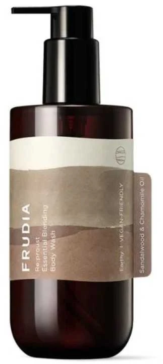 Frudia Re:Proust Essential Blending Sandalwood & Chamomile Oil Cleansing kūno prausiklis, 300 ml